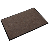 Crown Rely-On Olefin Light Traffic Wiper Mat - 4' x 6', Walnut